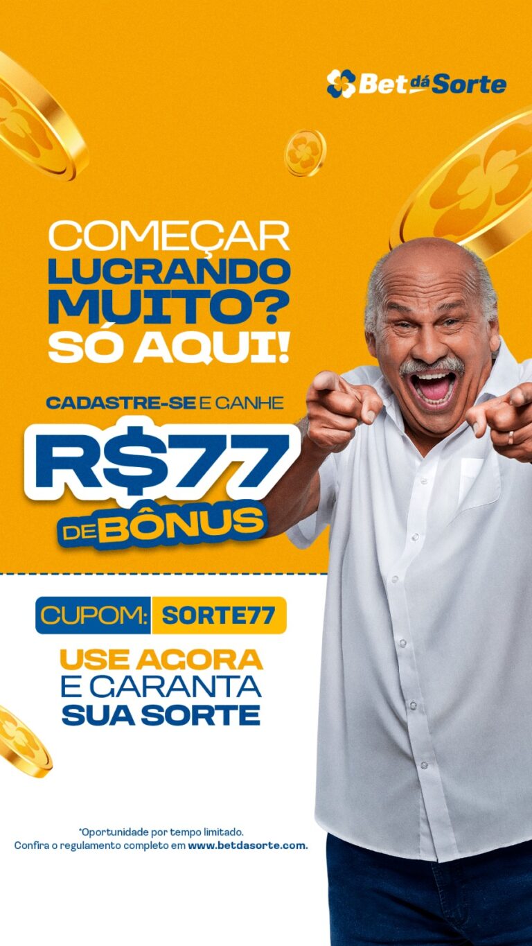 Сadastre e ganhe bônus para jogar